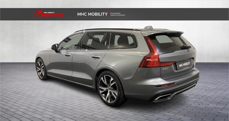 Volvo V60 cena 134900 przebieg: 72857, rok produkcji 2021 z Żabno małe 56